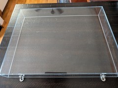 TECHNICS SL D303 OPEN BOX ACRYLIC DUST COVER FOR SL D202 Q202 Q303 D30 TURNTABLE