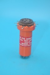 Pomona 10-Pin Miniature Tall Vacuum Tube Test Socket Adaptor – Model 1710