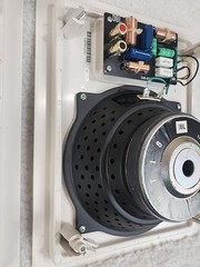 Pair JBL HT18 Vtg Indoor Wall Mount Speaker Pair w/ Grills Tested