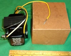 BASLER BE10648 001 CLASS 2 TRANSFORMER 60VA PRI:120V SEC:12V w/FUSE On Side! NOS