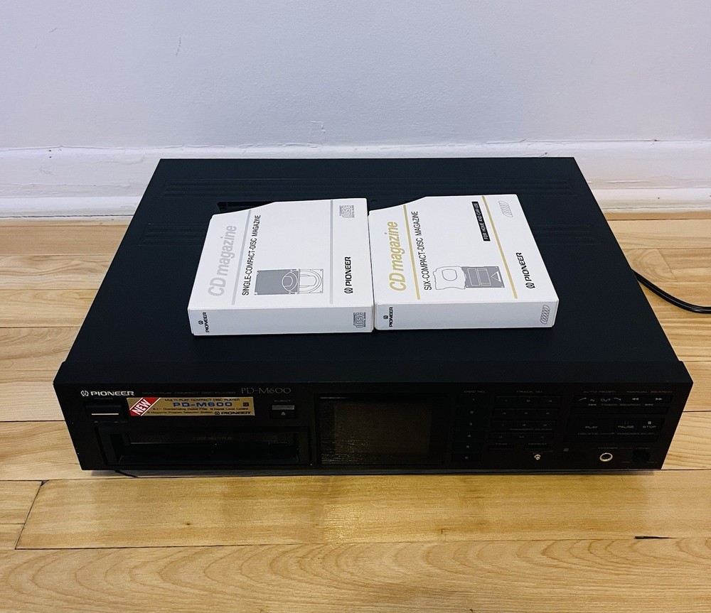 Pioneer PD-M600 Multi-Play Compact Disc Player Vintage Hi-Fi Audio Made in Japan