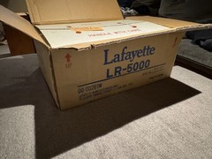 Vintage Lafayette LR-5000 Deluxe 4-CH AM/FM Stereo Receiver in original boxes