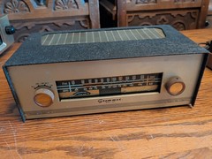 GROMMES GRT-100 GRT100 TUBE TUNER AMP AM FM RADIO VACUUM RARE AUDIOPHILE VTG