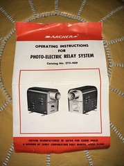 New Vintage Radio Shack Tandy Corp. Photo Electric Relay System Japan 275-489
