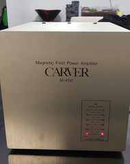 Carver M-400 Magnetic Field Power Amplifier Vintage Stereo Amp