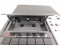 Sharp Cassette Recorder RD-771AV AC Cord Portable Tape Deck Gray Vintage Unit