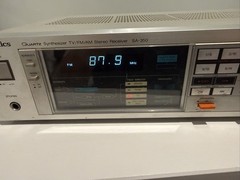 Technics SA-350 Quartz Synthesizer TV/FM/AM Stereo Receiver — Working