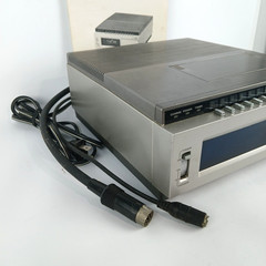 Vtg Hitachi Video Tuner Model VT-TU65A & Instruction Manual Clean Tested Working
