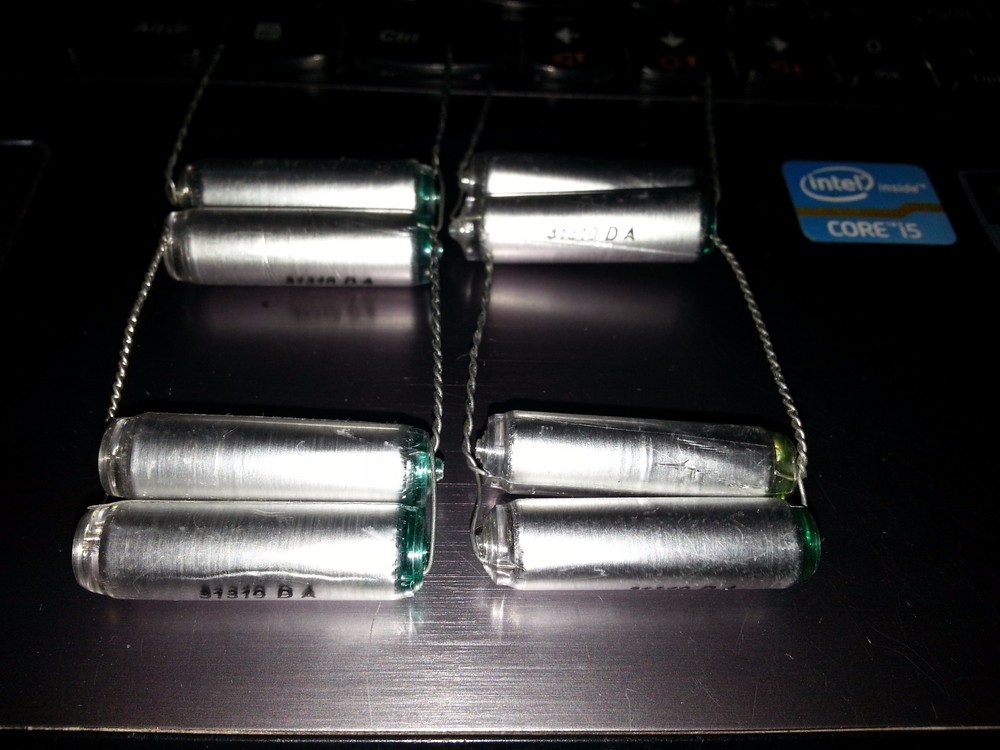 4pcs 31310pF 250V 31.3nF 0.5% High precision HIEND POLYSTYRENE CAPS RIAA AUDIO!