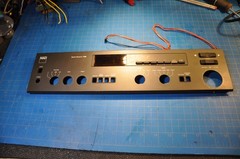 NAD Model: 7155 Receiver Replacement Parts Front Face Panel Plate W/Extra