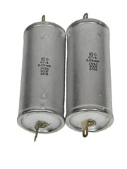 MATCHED PAIR 0.22uF 600V FT-3 TEFLON AUDIO HI-END CAPACITORS NEW / Lot of 2