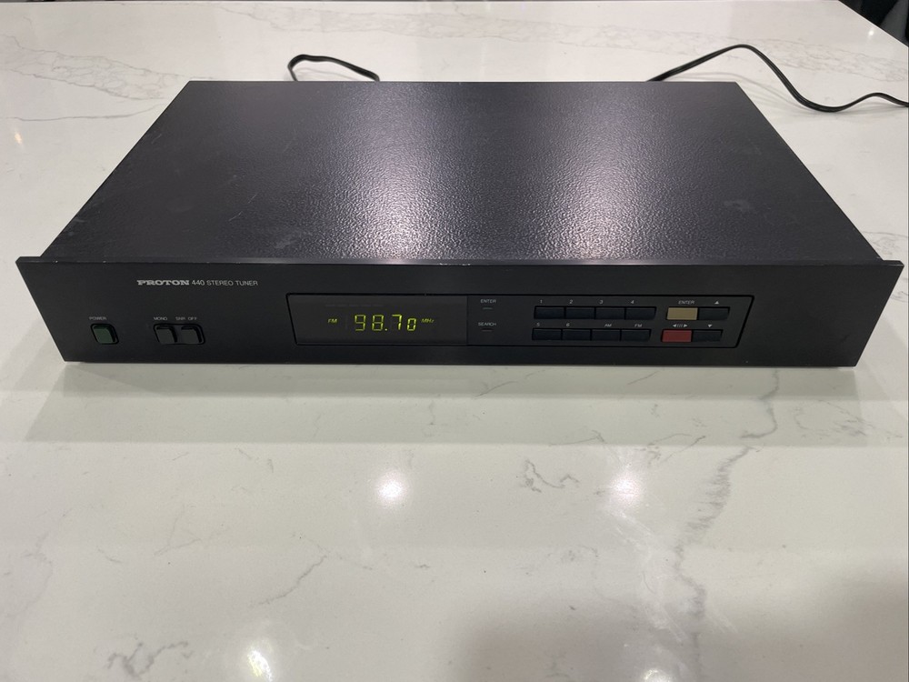 PROTON 440 Vintage Stereo Tuner – Classic Audio | Tested & Working 📻