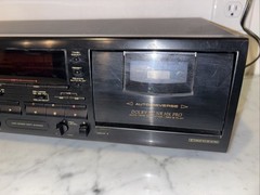 Pioneer CT-W403R Double Cassette Tape Deck Player Recorder Dolby NR Auto Reverse