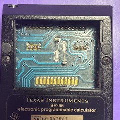 VINTAGE 1976 TI SR-56 Calculator CIB – 0876 Early Run – BENCH TESTED