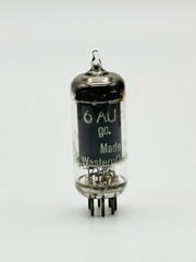 NEW Vintage NOS Telefunken 6AU6 Diamond Bottom Vacuum Electron Tube Germany J6
