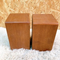 Sansui SP-M1 Vintage Bookshelf Speakers Pair As-Is Junk