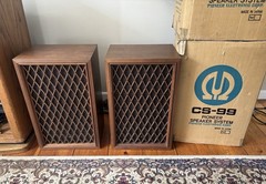 Pair Pioneer CS-99 Speakers with Boxes