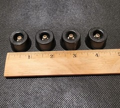 LAFAYETTE Stereo Receiver LR-500 TA Replacement 4 FEET PADS Rubber Plastic