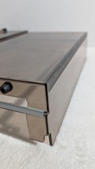 DUAL 1229 Turntable Ch21 Folding Dust Cover Walnut Auto Stop Start Shure M91ED