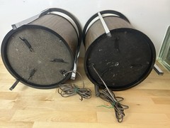 Zenith Circle of Sound Vintage Mid Century Speakers