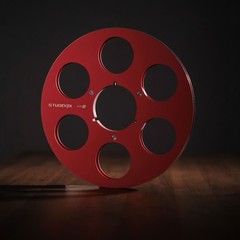 2X Studevox 10.5″ Red 1/4″ Empty Tape Reels For Reel To Reel Tape Recorders