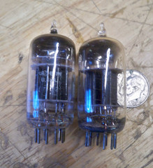 Vintage NOS/NIB (2) Pair RCA, GE 5814A (RCA) 3 MICA Tubes