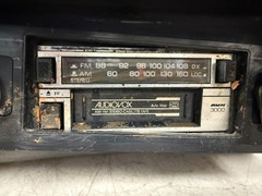 Lot Vintage Ikracor KID-581E AM/FM Cassette & Audiovox 3000 Stereo Untested