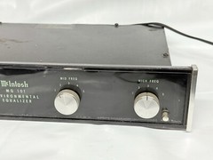 McIntosh MQ101 Environmental Equalizer – No Wood Cover – Untested