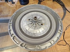 Dual 1229 Turntable — for restoration (spins, no auto function).