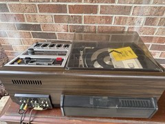 🍊Vintage 1970s Zenith Allegro Stereo System w/ AM/FM Stereo Turntable 8 Track!