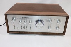 Kenwood DC Stereo Integrated Amplifier KA-7100 with Wood Case