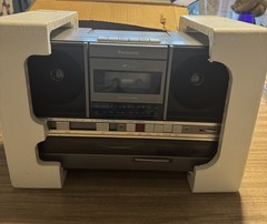 NEW Panasonic SG-J500 AM FM Radio Cassette Record Player Boombox Portable In Box