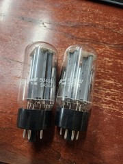 5U4GB 5AS4A Vacuum Tubes (2) N.O.S. Matched GE