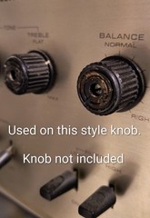 Pioneer SA Style Knob, Caps, Set Of 3, OD .758″