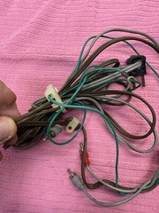 BSR 260 AX C123R Other Turntables OEM POWER CONNECTOR AUDIO GROUND POWER CABLES