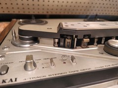 AKAI GX-635D Reel to Reel AutoRev 4-Track 2-Channel Stereo Tape Deck – FOR PARTS