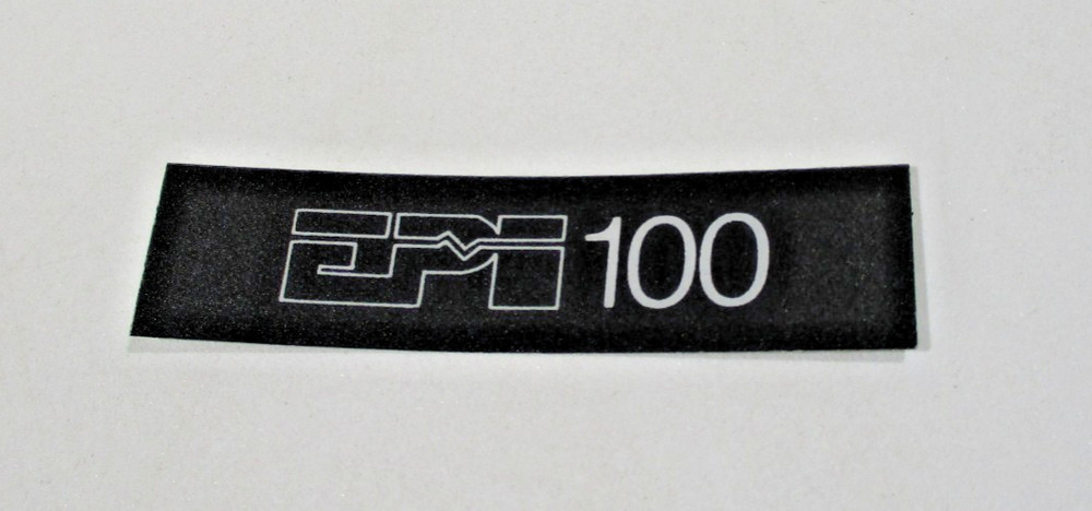 Vintage EPI (Epicure) Model 100 Speaker Original Sticker Badge