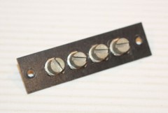 Vintage Realistic STA-80 Receiver Amp – OEM Antenna & Ground Screw Downs Board