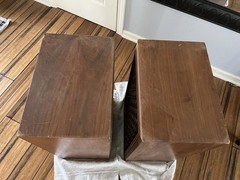 Pair Vintage 1970’s Pioneer CS-99A 5 -Way Wood Floor Lattice Speakers