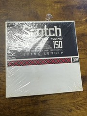 3M Scotch 200 1/4″ x 2400 ft Professional Audio Magnetic Tape Reel NEW SEALED