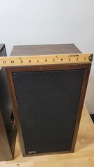 EPI Epicure 100V Bookshelf Speakers Pair Tested Working Clean Cabinets Vintage