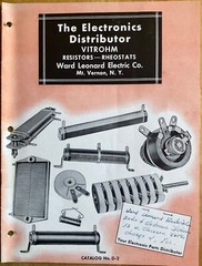 Electronic Components Catalogs: Ohmite/National/Mallory/Lectron/Amphenol/Vitrohm