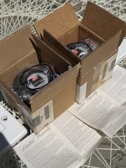 NOS NIB OEM PAIR JBL 2402H Pro Drivers 8 OHM Boxes, Packaging, Papers, Screws