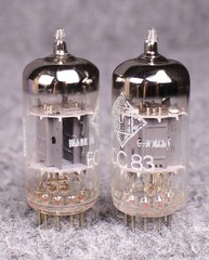 (2) Siemens (Telefunken Brand) 12AX7/ECC83 Tubes ~ MATCHED PAIR ~ Test As NOS!