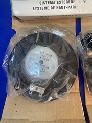 Audiovox SC-1 5” Dual Cone Stereo Speakers 60 Watt Pair NOS