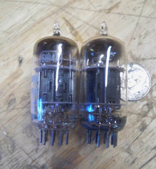 Vintage NOS/NIB (2) Pair RCA, GE 5814A (RCA) 3 MICA Tubes