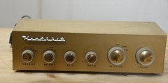 Heathkit WA-P2 Mono Tube Preamplifier 12AX7 12AU7 1950s Vintage Tested Rare