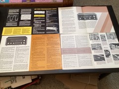Vintage McIntosh Stereo Preamplifier Amplifier Sales Brochure Lot