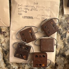 Vintage Small Fixed Capacitor Kit #2 In Box Aerovox National Co. – Most Unopened