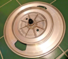 DUAL Made in Germany CS 1237 Belt Drive Turntable Platter